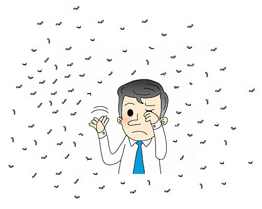 眼睛里有飞蚊,是咋回事? 眼睛里有飞蚊,是咋回事?